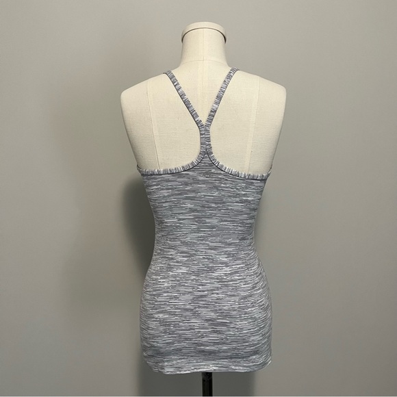 Lululemon Power Y Tank Top Wee Are From Space Gray White - Picture 11 of 14